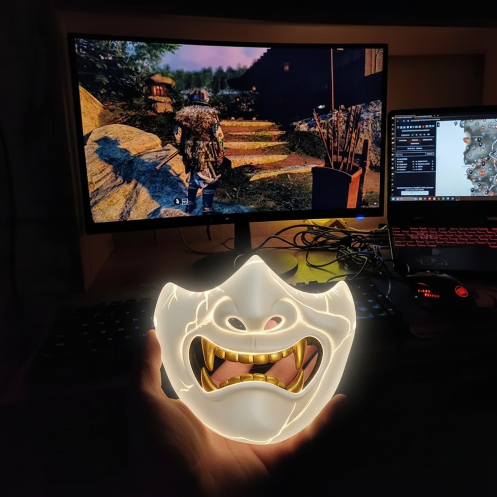 Ghost of Yotei Samurai Mask